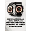 49MM Ekranlı Kan Basıncı ve Adımsayar Özellikli Bluetooth Akıllı Saat