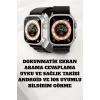 49MM Ekranlı Kan Basıncı ve Adımsayar Özellikli Bluetooth Akıllı Saat