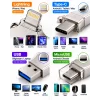 4in1 128GB Flash Bellek USB Type-C Lightning MicroUSB Çoklu Girişli Taşınabilir USB Bellek