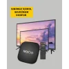 4K Medya Kutusu HDMI-USB Bağlantılı Android TV Çözümü