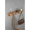 5li Duvar Askılığı Ceviz Kahverengi 80 cm