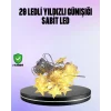 5 Metre Yıldız Şeklinde Led Şerit Işık Sabit Beyaz Aydınlatma