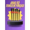 5 Parça Araç İçi Temizlik Fırçası Araç İçi-Dışı Temizleme Fırça Seti