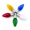 50 Adet Mix Renkli Gece Lambası Ampul E14 - 10w C7 Bx40