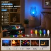 50 Adet Mix Renkli Gece Lambası Ampul E14 - 10w C7 Bx40