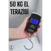50 Kg El Kantarı Ağırlık Ölçer Dijital Ekranlı Kancalı Portatif