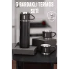 500 ml Kapasiteli Taşınabilir Basınçlı Termos Seti Günlük Kullanım için İdeal