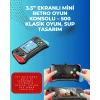 500 Retro Oyunlu Taşınabilir El Konsolu – X7M Modeli
