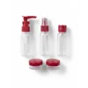 5’li Seyahat Boy Kozmetik Şişe Seti 30 ml Çantalı Organizer
