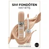 6lı Mat Bitişli Fondöten Seti