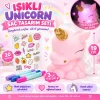 64125 SUN-HTI-SBR-HOBİ SET UNICORN BOYAMA+STICKER IŞIKLI