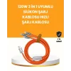 Çoklu Cihaz Dostu 120 W Hızlı Şarj Kablosu – Tek Kablo ile Her Cihaz Elinizin Altında