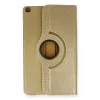 Samsung Galaxy Tab A9 Kılıf 360 Tablet Deri Kılıf - Gold-(5796) - EMTHBA5601-5201