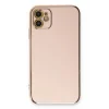 iPhone 11 Kılıf Volet Silikon - Pembe-(5796) - EMTHBA5722-8054