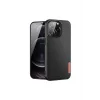 Dux Ducis Fino Serisi iPhone 13 Pro Max Kılıf Premium Dokuma Silikon Kılıf-( - vb3922-7057