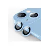 ALLY iPhone 14-14 Plus 3D Metal Çerçeveli Kamera Lens Koruyucu-(5775) - EMTHBA3322-2454