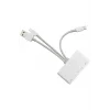 ALLY 3 İN1 İPhone+Usb C+ Usb A Kamera Okuyucu Kart Okuyucu-(5775)