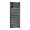 Samsung Galaxy A05 Kılıf Auto Focus Karbon Kapak - Siyah-(5796) - EMTHBA9108-7538