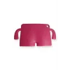 iPad 5 Air 9.7 Kılıf Karakter Tablet Silikon - Pembe-(5796) - EMTHBA7087-6122
