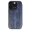 iPhone 16 Pro Kılıf Flip Cover - Lacivert-(5796) - EMTHBA1601-7565