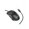 HOCO GM19 RGB LED Işıklı Gamer Oyuncu Kablolu Optik Mouse-(5775)