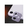 iPhone 11 6.1 3D Metal Kamera Koruyucu Metal Lens-(5775) - EMTHBA9438-4543
