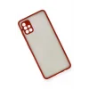 Samsung Galaxy A51 Kılıf Montreal Silikon Kapak - Kırmızı-(5796) - EMTHBA1960-7617