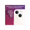 Ally iPhone 15-15 Plus Full Tempered Kamera Lens Koruma Camı-(5775) - EMTHBA5139-9487