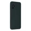 Realme C35 Kılıf Nano içi Kadife Silikon - Koyu Yeşil-(5796) - EMTHBA4925-7713
