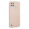 Realme C25Y Kılıf Nano içi Kadife Silikon - Pudra-(5796) - EMTHBA9466-3722