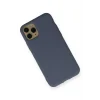 iPhone 11 Pro Kılıf Nano içi Kadife Silikon - Gri-(5796) - EMTHBA6662-6684