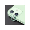 USAMS İPhone 12 - 12 Mini 3D Metal Çerçeveli Kamera Lens Koruyucu-(5775) - EMTHBA4089-5142