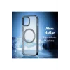 Dux Ducis iPhone 15 Plus Aimo Series MagSafe Premium Buzlu Sert PC-TPU Kılıf-(5775)