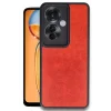 Oppo Reno 11F Kılıf Aras Deri Kapak - Kırmızı-(5796) - najmaddin3207-1561