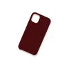 iPhone 11 Pro Max Kılıf Lansman Legant Silikon - Bordo-(5796) - EMTHBA2965-4046