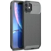 iPhone 11 Kılıf Auto Focus Karbon Kapak - Siyah-(5796) - EMTHBA7221-7752