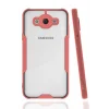 Samsung Galaxy J7 Kılıf Platin Silikon - Pembe-(5796) - EMTHBA2048-1283