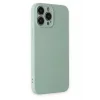 iPhone 13 Pro Kılıf Nano içi Kadife Silikon - Su Yeşili-(5796) - BISE6440-2507