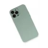 iPhone 13 Pro Kılıf Nano içi Kadife Silikon - Su Yeşili-(5796) - BISE6440-2507