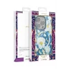 iPhone 14 Flower Series Magsafe Kapak - Mavi-(5796) - EMTHBA1175-1687