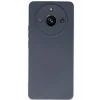 Realme 11 Pro Kılıf Nano içi Kadife Silikon - Gri-(5796) - EMTHBA7984-1388