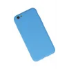 iPhone 6 Plus Kılıf Nano içi Kadife Silikon - Mavi-(5796) - EMTHBA1273-9726