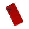 Samsung Galaxy A52 Kılıf Nano içi Kadife Silikon - Kırmızı-(5796) - EMTHBA2674-9788