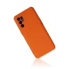 Oppo Reno 6 Kılıf Nano içi Kadife Silikon - Turuncu-(5796) - EMTHBA8349-9372
