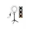 PULUZ 6.2CM PKT3032 Led Işık 16cm Stand YoutuberCanlı Yayın Selfie TikTok Makeup - Ckg2843-9996