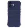 iPhone 16 Plus Kılıf Optimum Silikon - Lacivert-(5796) - EMTHBA3274-6881