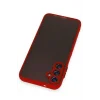 Samsung Galaxy A15 4G Kılıf Montreal Silikon Kapak - Kırmızı-(5796) - EMTHBA2482-4857