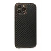 iPhone 13 Pro Kılıf Coco Karbon Silikon - Siyah-(5796) - EMTHBA7835-5145