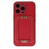 iPhone 13 Pro Max Kılıf Coco Elit Kapak - Kırmızı-(5796) - EMTHBA5898-8512
