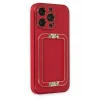 iPhone 13 Pro Max Kılıf Coco Elit Kapak - Kırmızı-(5796) - EMTHBA5898-8512
